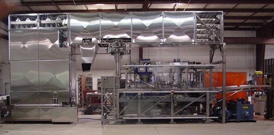 FlyingHeadandProofer Machine with a flying head and proofer in a bakery