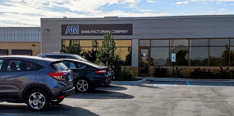 Exterior view of AM Manufacturing facility in Munster, IN