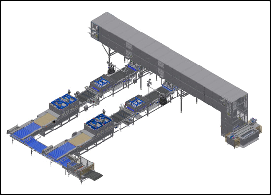 AM Manufacturing Pizza Crust Production Line Thumbnail