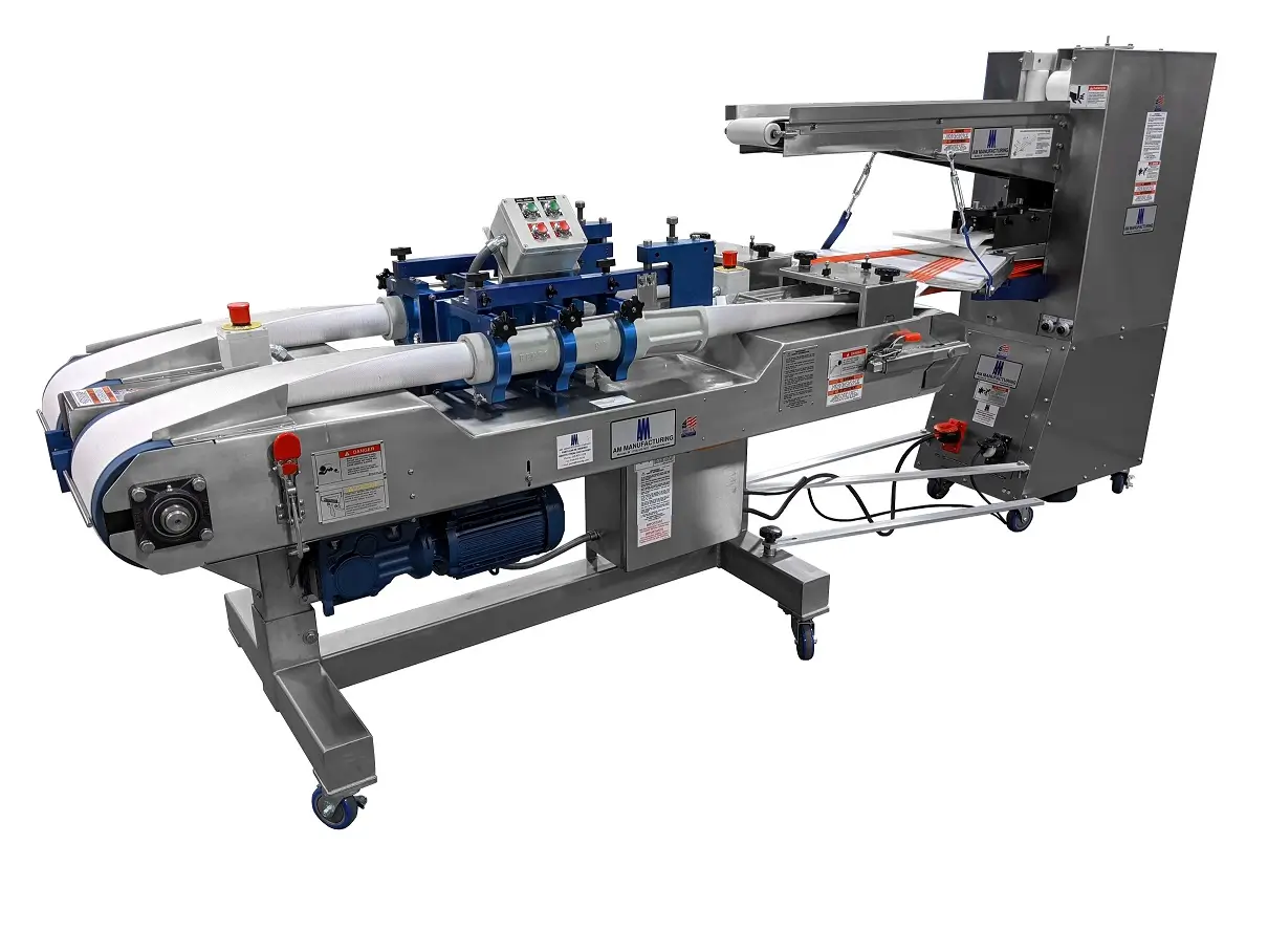 Combination dual bank rotating knife dough divider/ babel former RK4400 in Munster, IN.