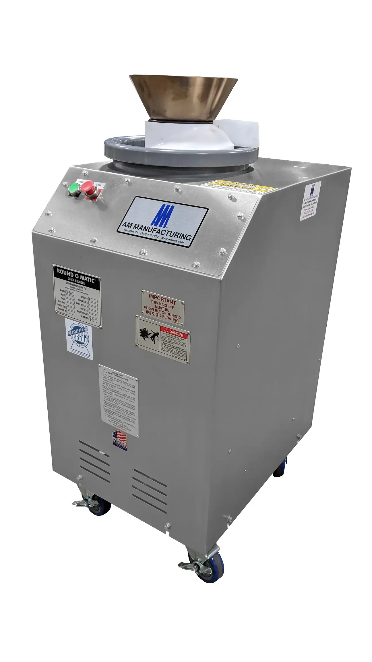Atwood Round-O-Matic dough rounder Pizza equipment in Munster, IN.