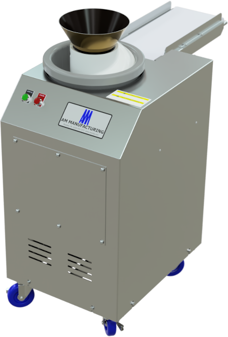 Close-up image of the R500C Dough Rounder